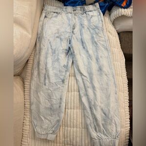 Rag & Bone Miramar acid wash Blue Jogger Pants